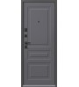 Дверь Центурион LUX-4 антрацит муар+софт маренго/софт маренго