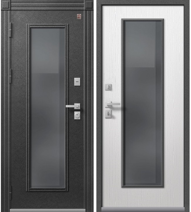 Т-2 Premium антрацит муар/софт ясень белый