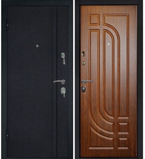 Стальная дверь Орион шелк/палисандр